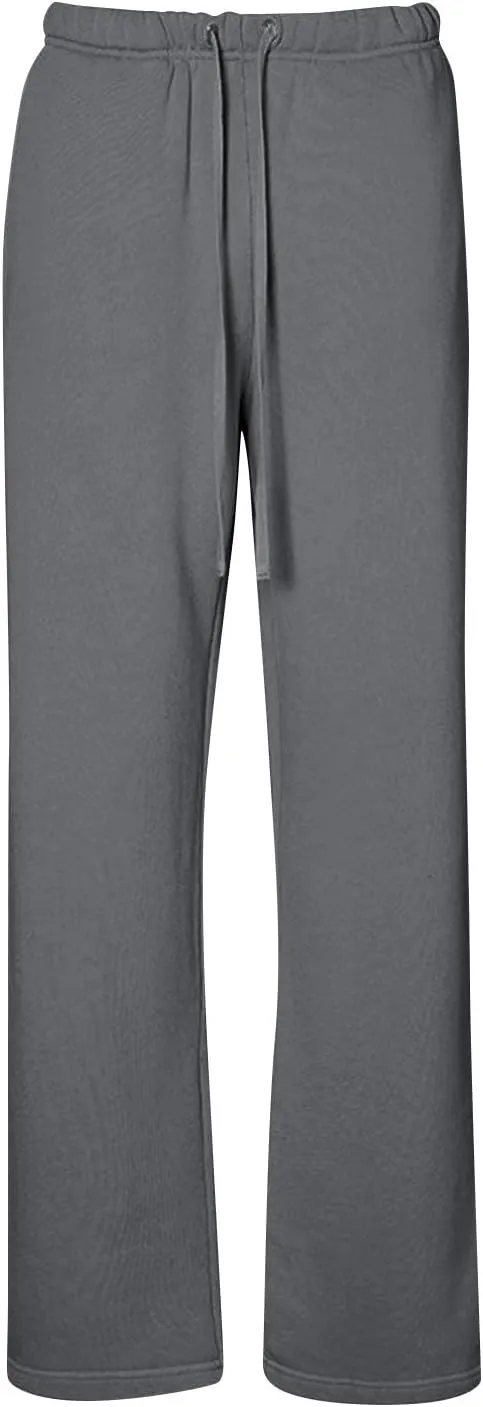 Low Rise Sweatpants for Women Baggy Drawstring Straight Leg Track Pants Fleece Lined Workout Pants with Pockets