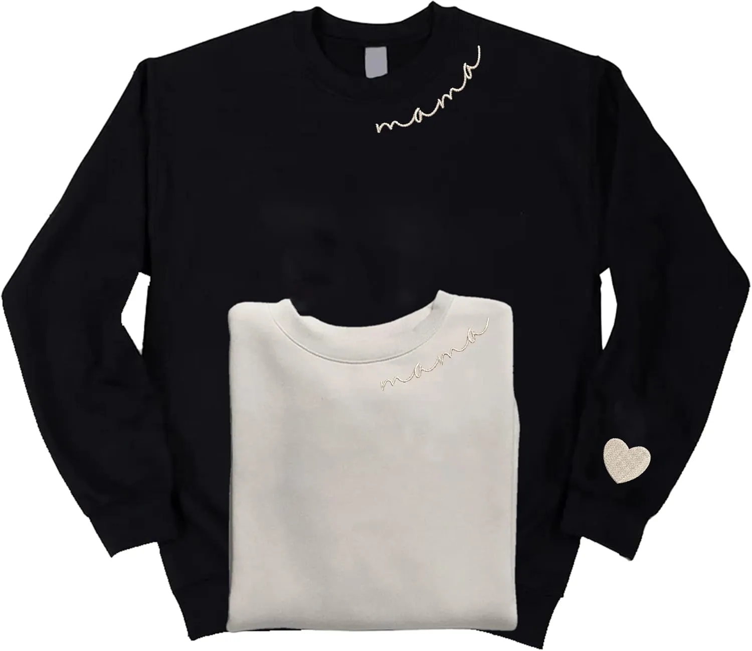 Mama Sweatshirts For Women Embroidered Mom Sweatshirt New Mom Gifts Mama Sweatshirt New Mom Gift Christmas 2023