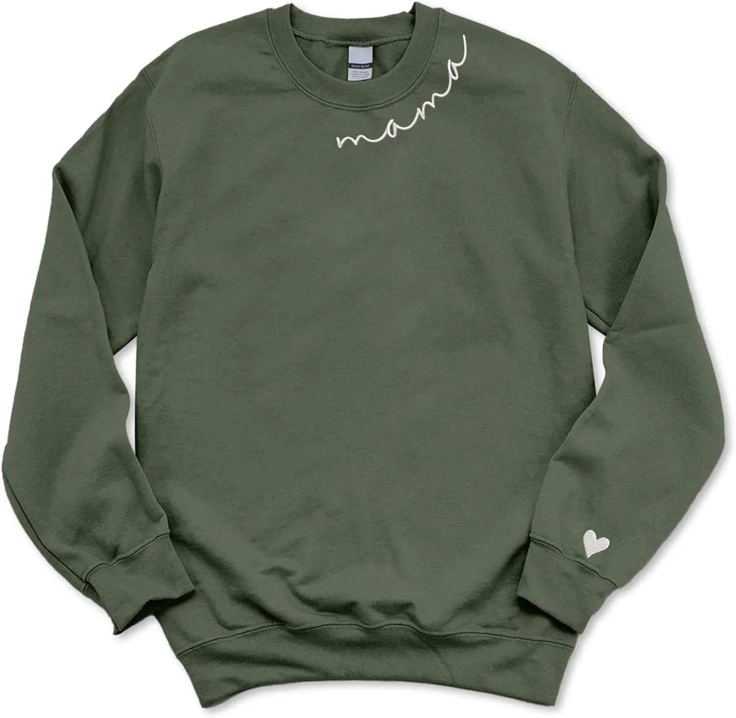 Mama Sweatshirts For Women Embroidered Mom Sweatshirt New Mom Gifts Mama Sweatshirt New Mom Gift Christmas 2023