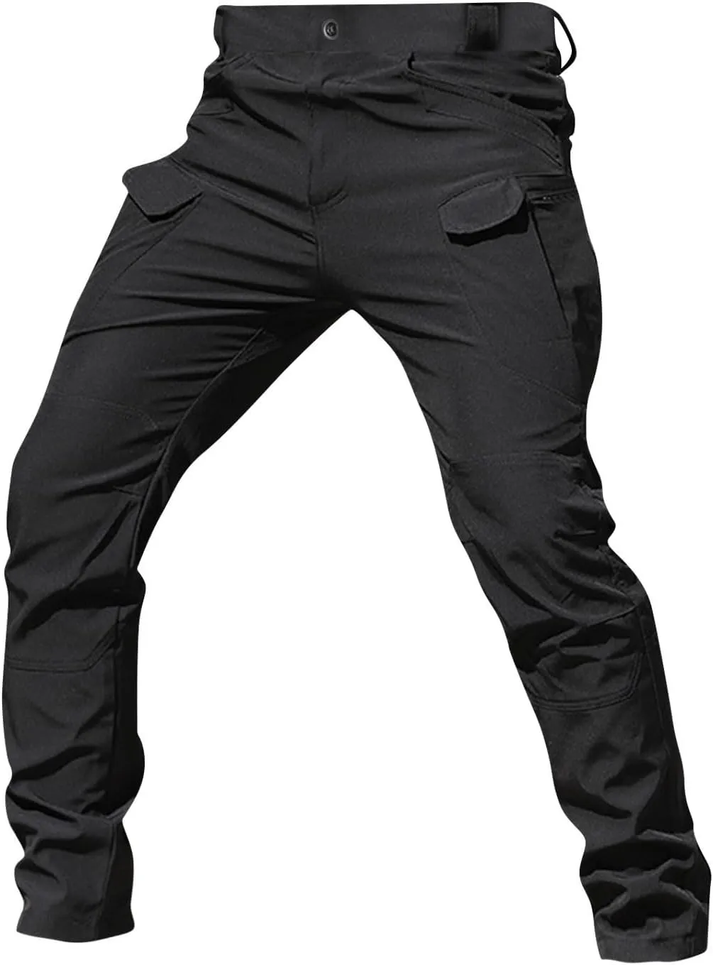 Men Camo Pants Tactical Water Resistant Pants Relaxed Fit Casual Lightweight Trousers Outdoor Hiking