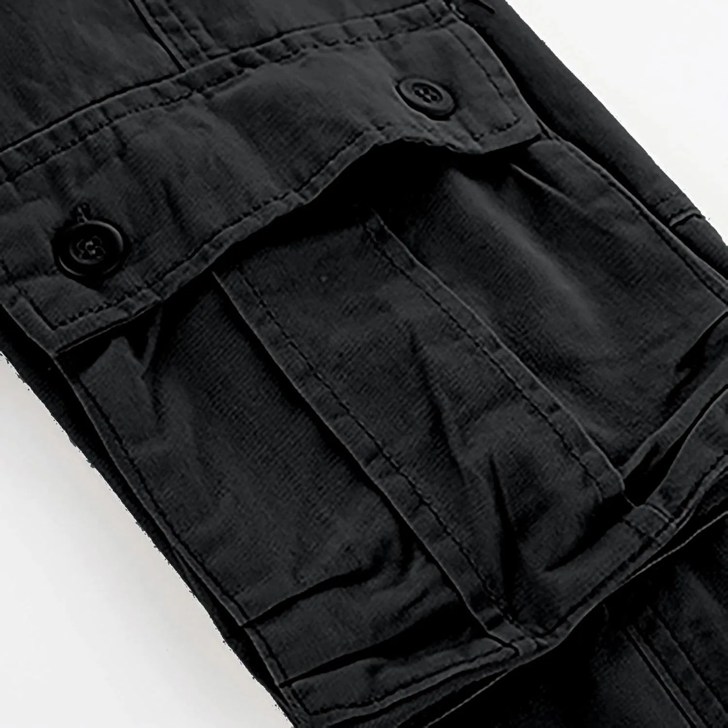 Men Cargo Pants Baggy Outdoor Waterproof Hiking Work Pants Stretch Multi Pockets Lightweight Classic Tactical Pants