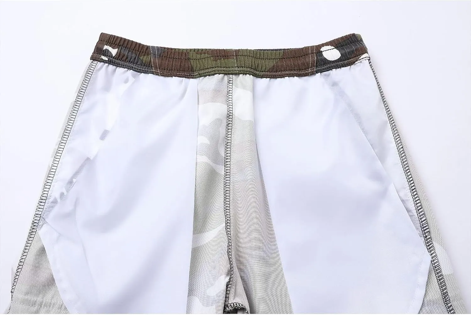 Men's Camo Cargo Pants Military Combat Hiking Sweatpants Outdoor Loose Fit Drawstring Pants for Travel Running Golf