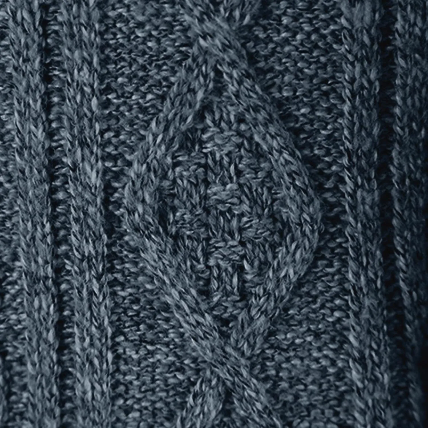 Men's Cardigan Sweaters Button Down Cable Knit Sweater Ribbed Sweater Stand Collar Sweaters Open Front Cardigan