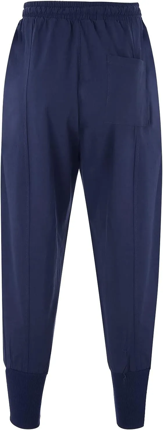 Men's Cargo Sweatpants Workout Trousers Elastic Waist Outdoor Pants Men's Premium Relaxed Fit Straight Leg Cargo Pant