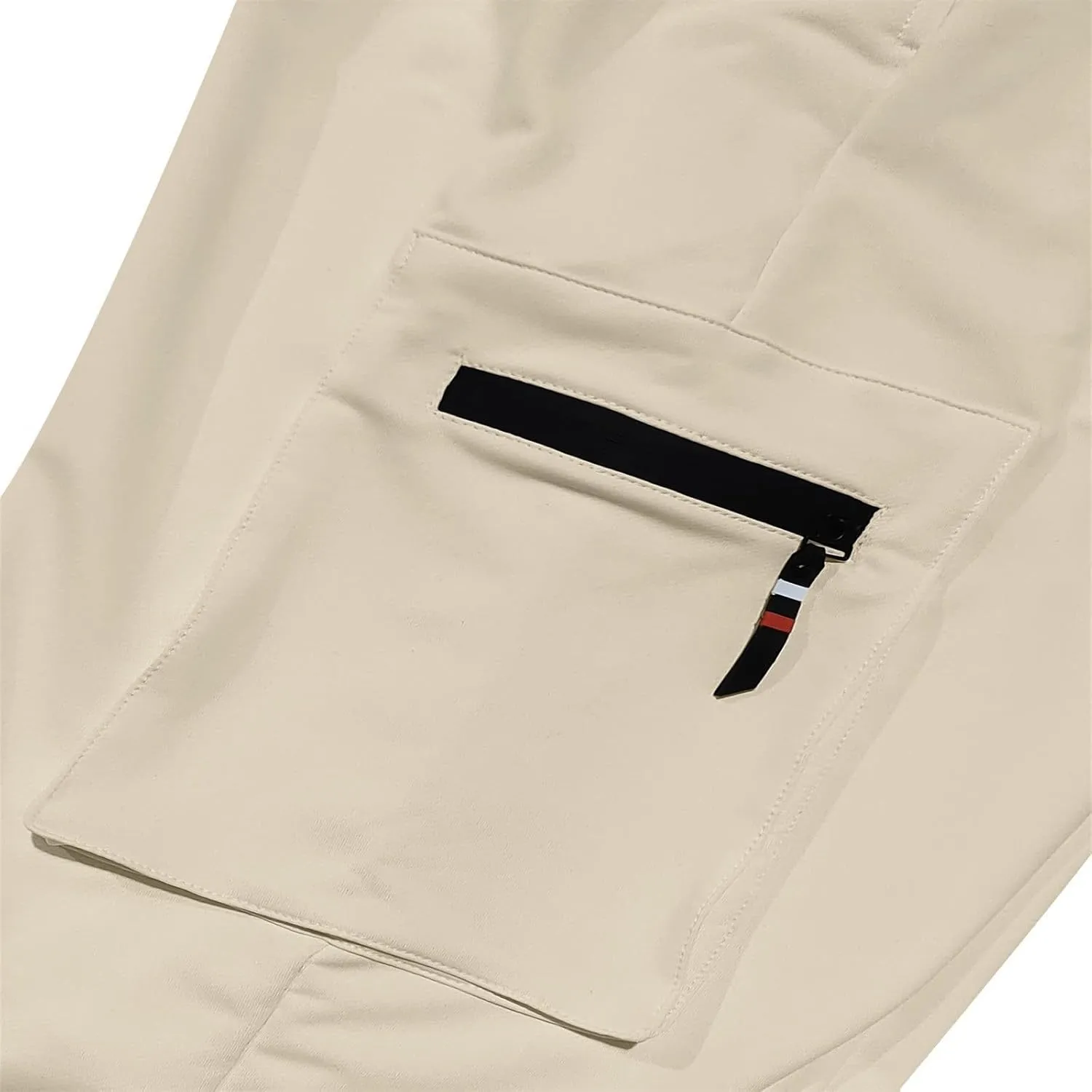 Mens Casual Jogger Pants Relaxed Fit Cargo Pants Drawstring Sweatpants with Pockets Hiking Outdoor Sport Pants