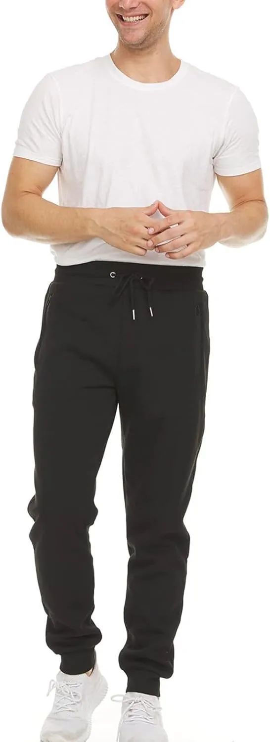 Mens Casual Jogger Pants Relaxed Fit Cargo Pants Drawstring Sweatpants with Pockets Hiking Outdoor Sport Pants