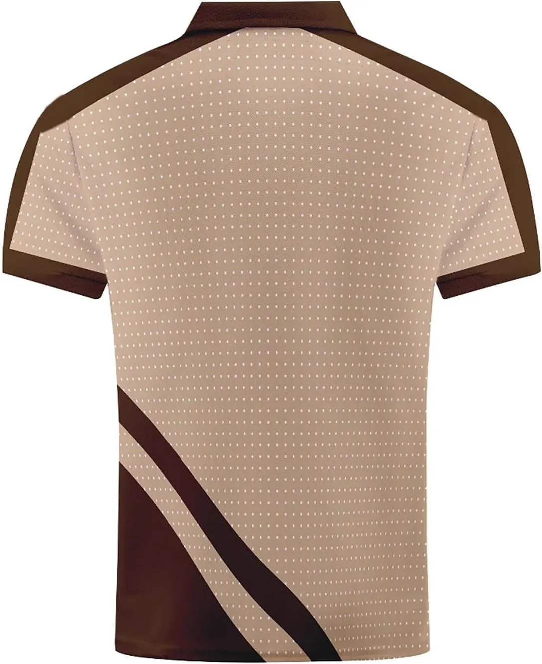 Men's Casual Polo Shirt Athletic Gym Bodybuilding Performance Workout Tee Tops Quick Dry Fitness Sport Running Shirts