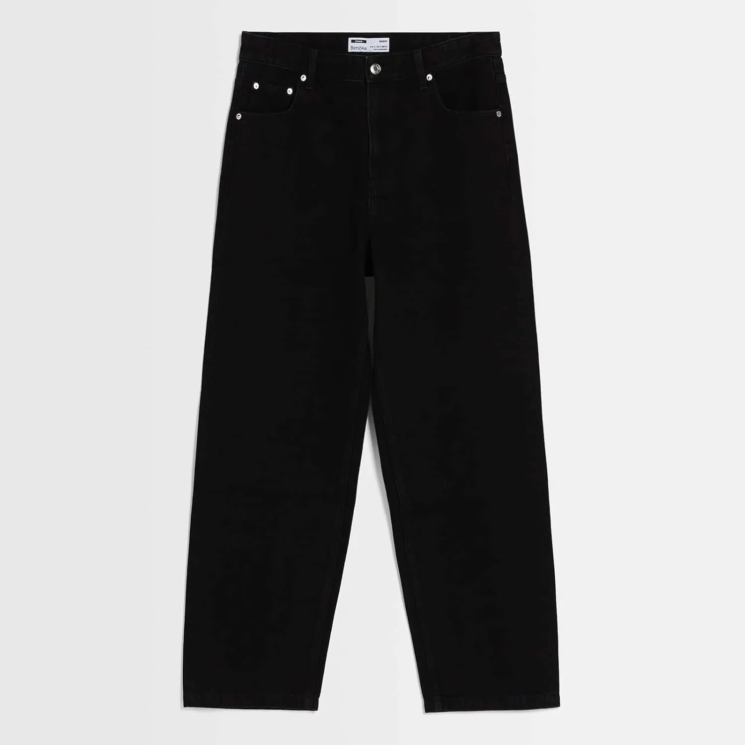 Men's Classic Regular Fit Jeans Vintage Straight Wide Leg Denim Pants with Pockets Baggy Jeans Trousers Streetwear