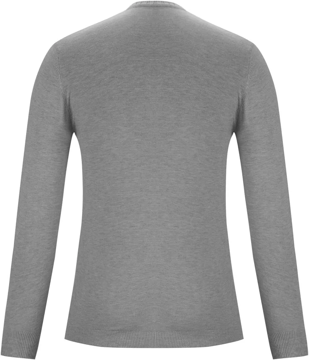 Mens Fashion V Neck Sweaters Lightweight Banded Bottom Long Sleeve Slim Fit Pullover Business Casual Dress Sweater