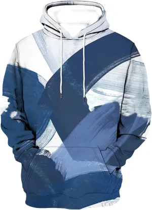 Men's Hoodies 3D Lightning Print Pullover Hooded Sweatshirt With Pockets XXL, 6XL