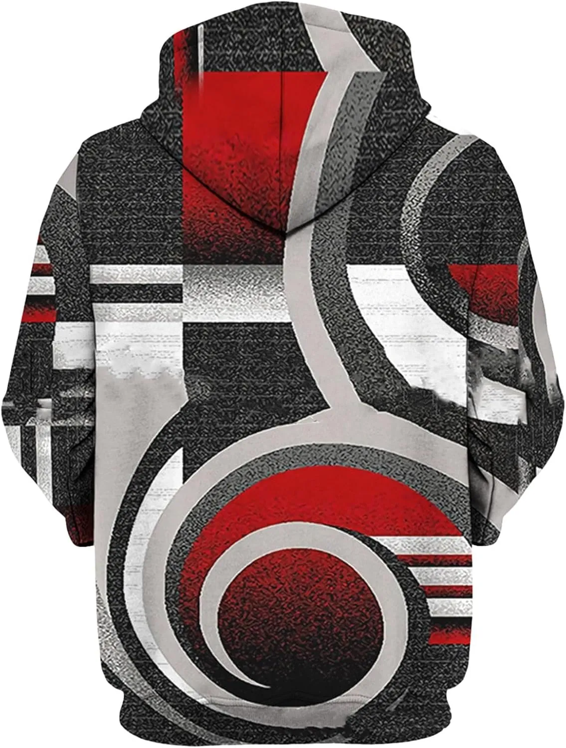 Men's Hoodies 3D Lightning Print Pullover Hooded Sweatshirt With Pockets XXL, 6XL
