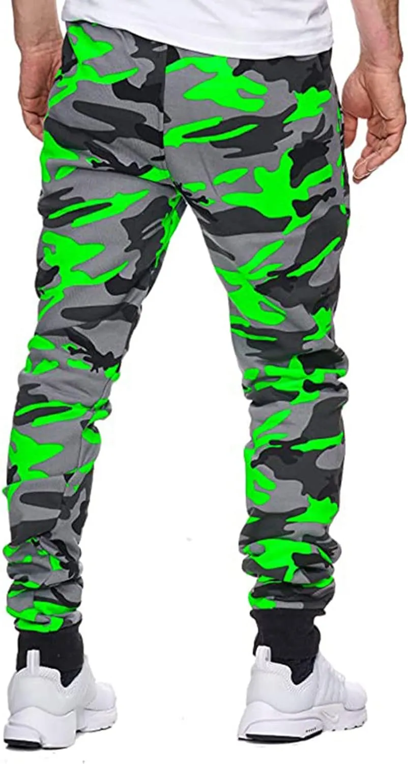 Men's Joggers Sweatpants Basic Fleece Jogger Pant Elastic Waist Casual Workout Lounge Sweat Pants with Pockets