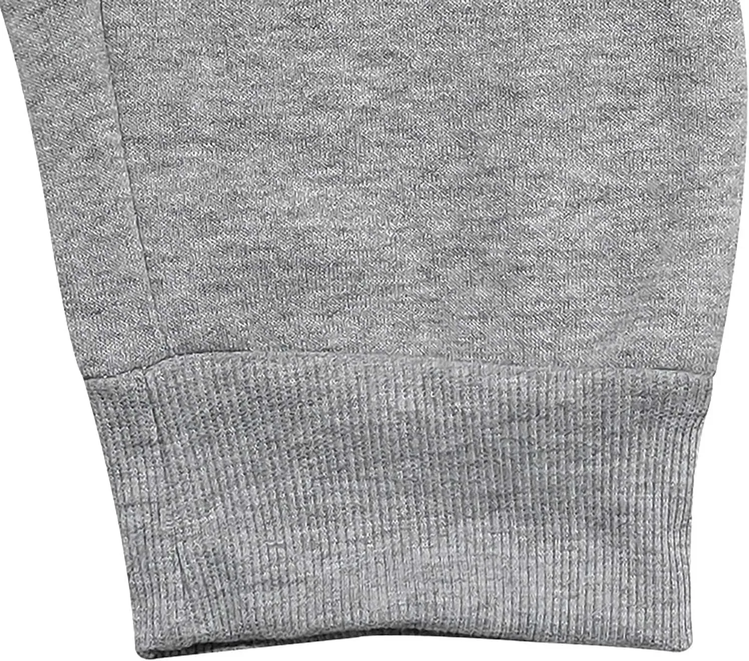Mens Joggers with Pockets Drawstring Waist Heavyweight Sweatpants Baggy Winter Casual Fleece Lined Cargo Pants