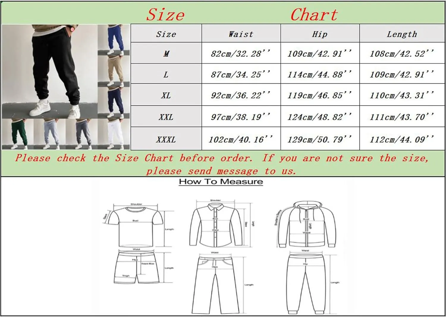 Men's Lightweight Hiking Pants Breathable Quick Dry Fit Waterproof Camping Fishing Running Athletic Sports Jogger Pant