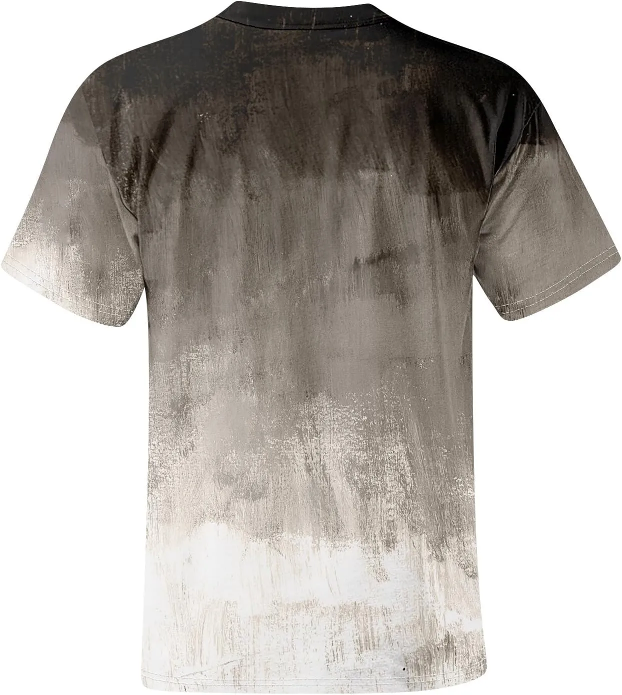 Mens Oversized Tie Dye T-Shirt Summer Casual Stylish Gradient Tee Shirts Short Sleeve Crew Neck Loose Fit Tops