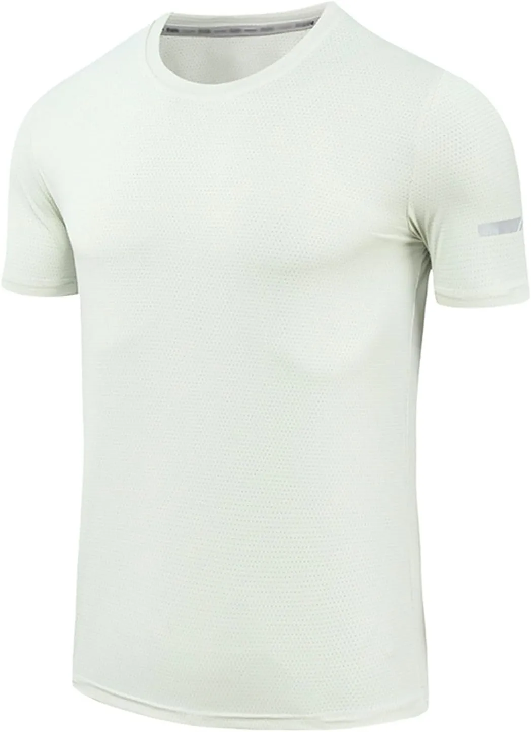 Men's Short Sleeve UPF 50  T-Shirt Sun Protection Quick Dry Rash Guard Swim Shirts Athletic Running Workout Top Tee