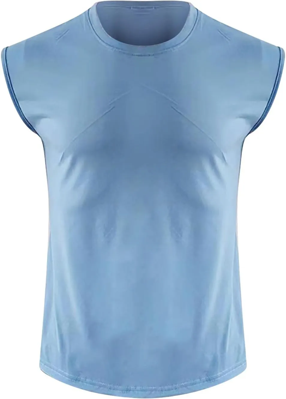 Men's Sleeveless Tank Tops Bodybuilding Gym Workout Cut Off Muscle Shirts Casual Acid Wash Cotton Beach Tee Shirt