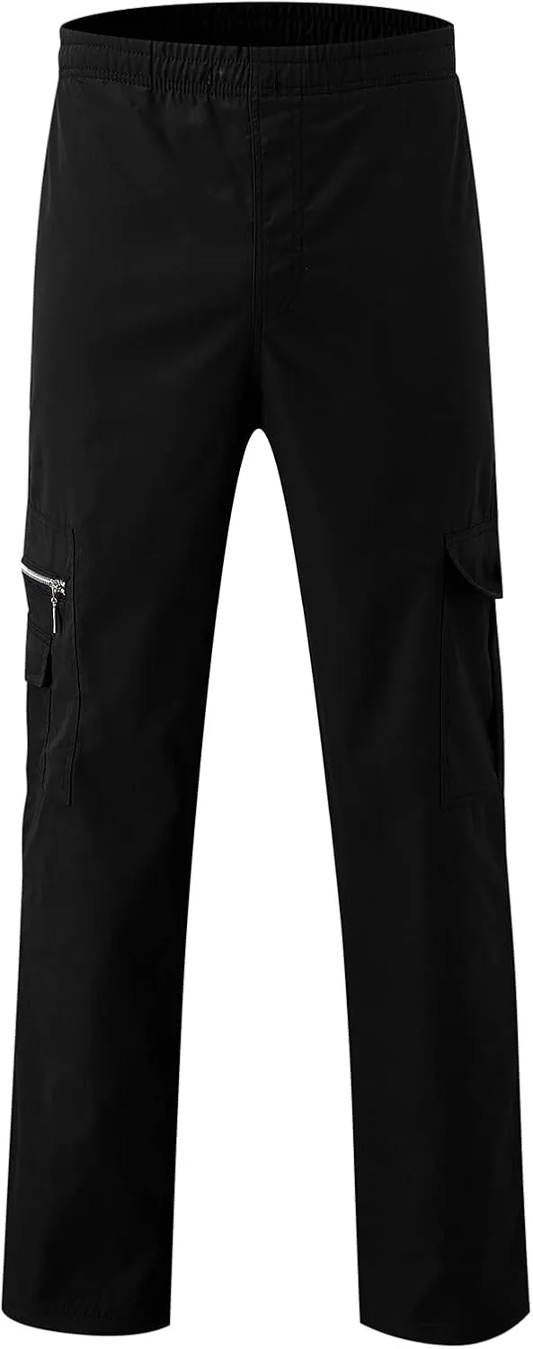 Mens Sweatpants Joggers Warm Fleece Heavyweight Gym Athletic Running Track 5 Pocket Winter Sweat Pants Athletic Pants