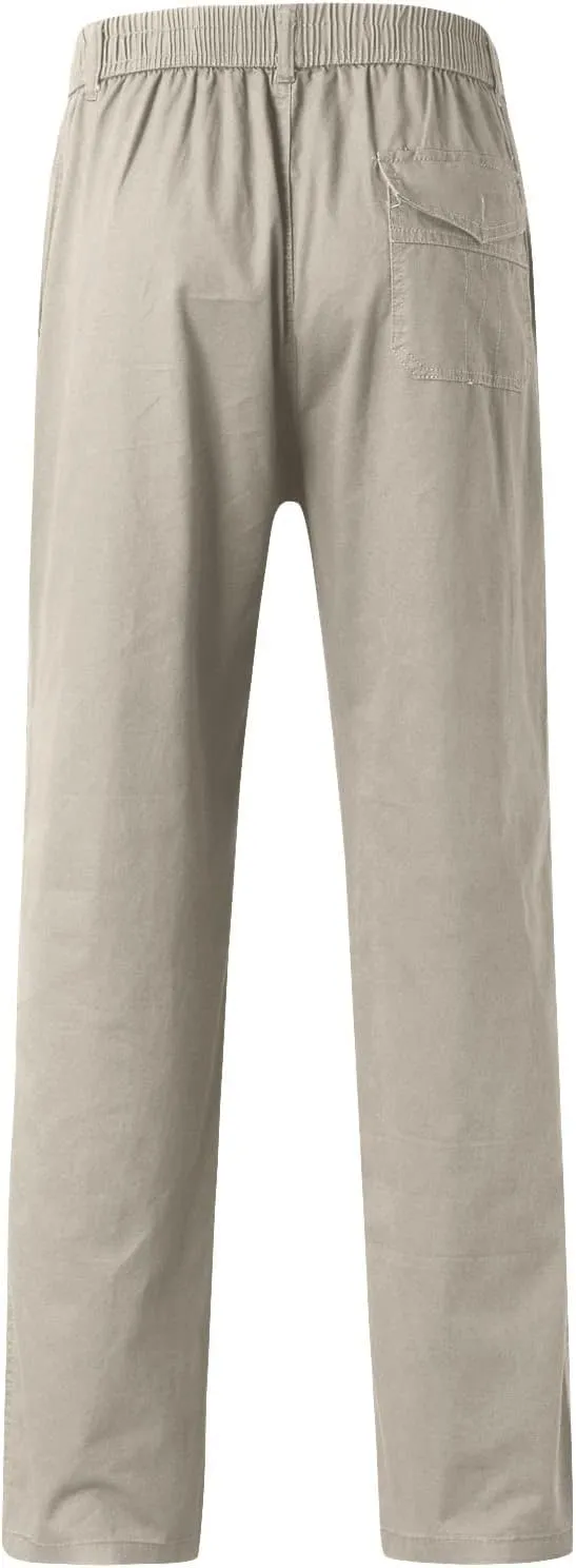 Mens Sweatpants with Pockets Big and Tall for Jogging Running Exercise Gym Workout Mens Zip Joggers Pants Casual Gym