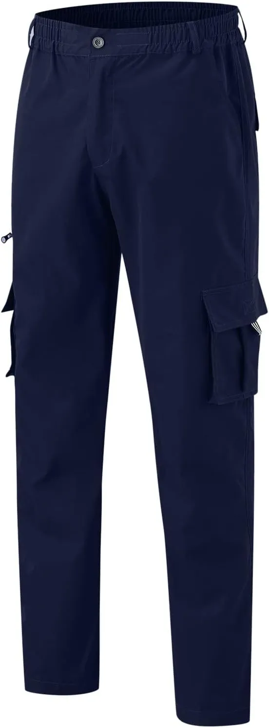 Mens Sweatpants with Pockets Big and Tall Pants Men's Tech Fleece Active Athletic Casual Open Bottom Cargo Sweatpants