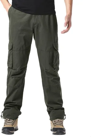 Mens Sweatpants with Pockets Big and Tall Running Gym Men's Casual Pants Drawstring Sweat Jogging Cargo Joggers Long