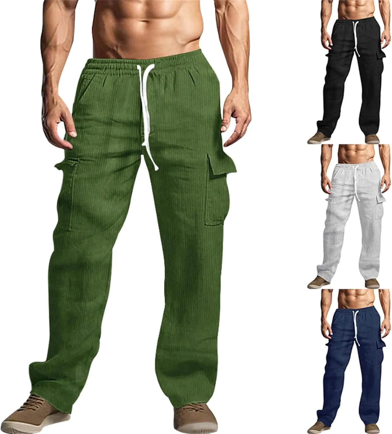 Mens Sweatpants with Pockets Big and Tall Sweatpants Heavyweight Fleece Active Gym Workout Sweat Pants Men's Sweatpants