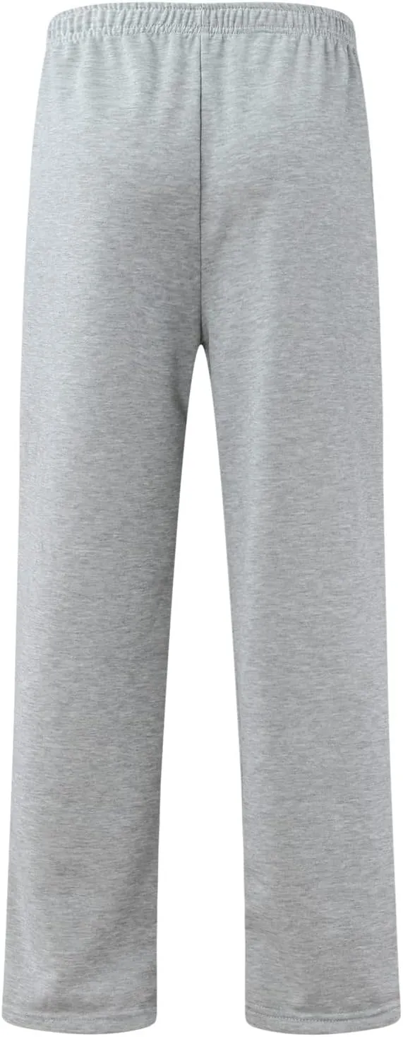 Mens Sweatpants with Pockets Mens Cargo Pants Casual Drawstring Athletic Jogger Sports Outdoor Trousers Mens Active