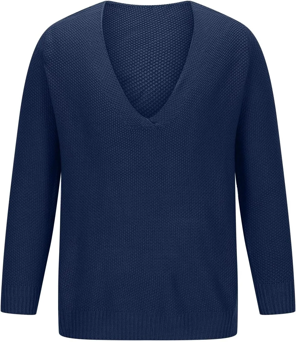 Mens V Neck Sweaters Lightweight Casual Ribbing Cuff Knit Pullover Formal Banded Bottom Long Sleeve Dress Sweater