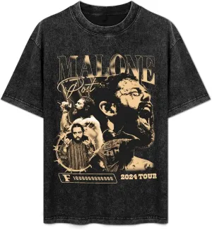 Men's Vintage Oversized Short Sleeve Fashion T Shirts Loose Tees Tops