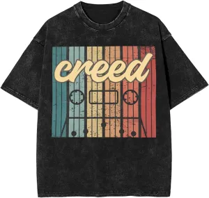 Mens Vintage Oversized T Shirts Short Sleeve Shirt for Men Tee Shirt Tops