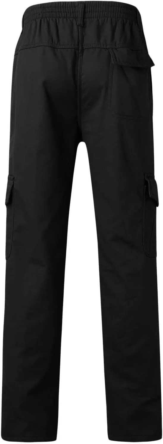 Mens Workout Cargo Sweatpants Yoga Sweatpants Athletic Lounge Pants Loose Drawstring Casual Jersey Pants Joggers for