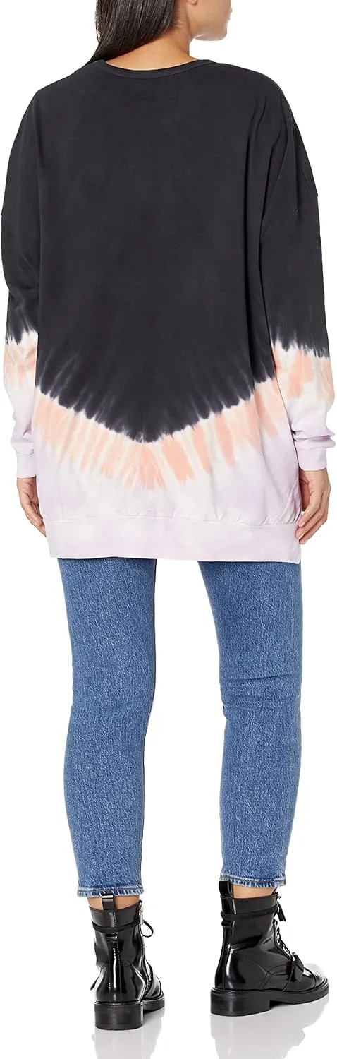 Mud Pie Women's Iris Tie Dye Sweatshirt