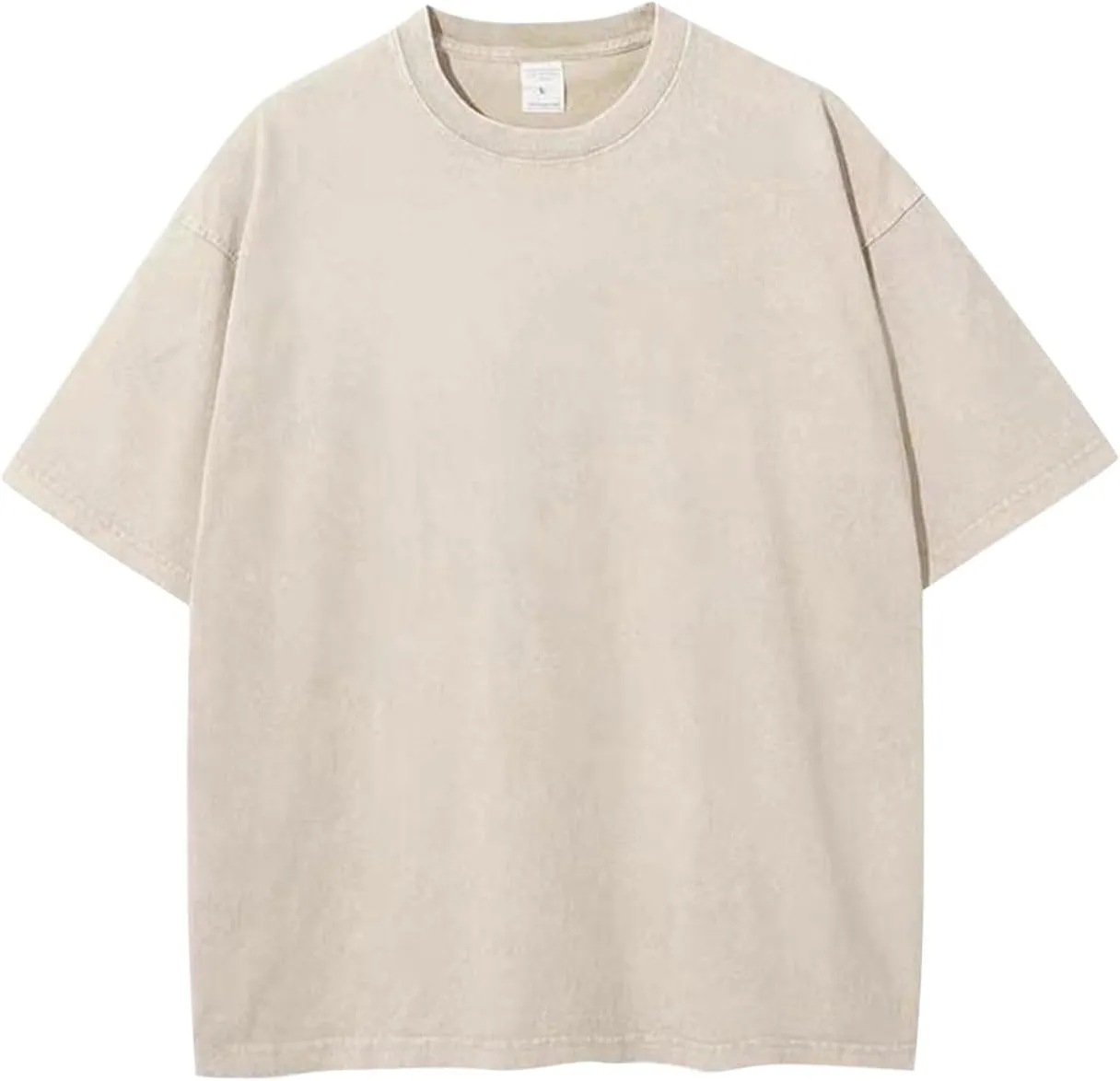 Muscularfit Cotton Tshirts for Men Plus Size Short Sleeve Crewneck Oversized Shirt Casual Gym Workout Tee Top Outdoor Fashion