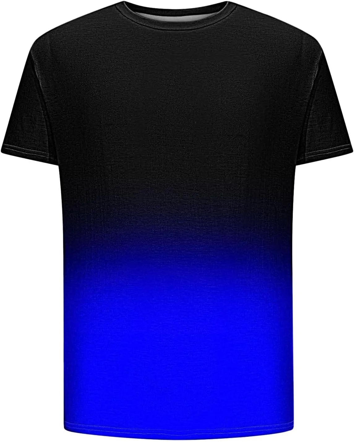 Muscularfit Mens Tshirts Graphic Big and Tall Short Sleeve Athletic Shirt Summer Fashion Gradient Color Crewneck Pullover Tee
