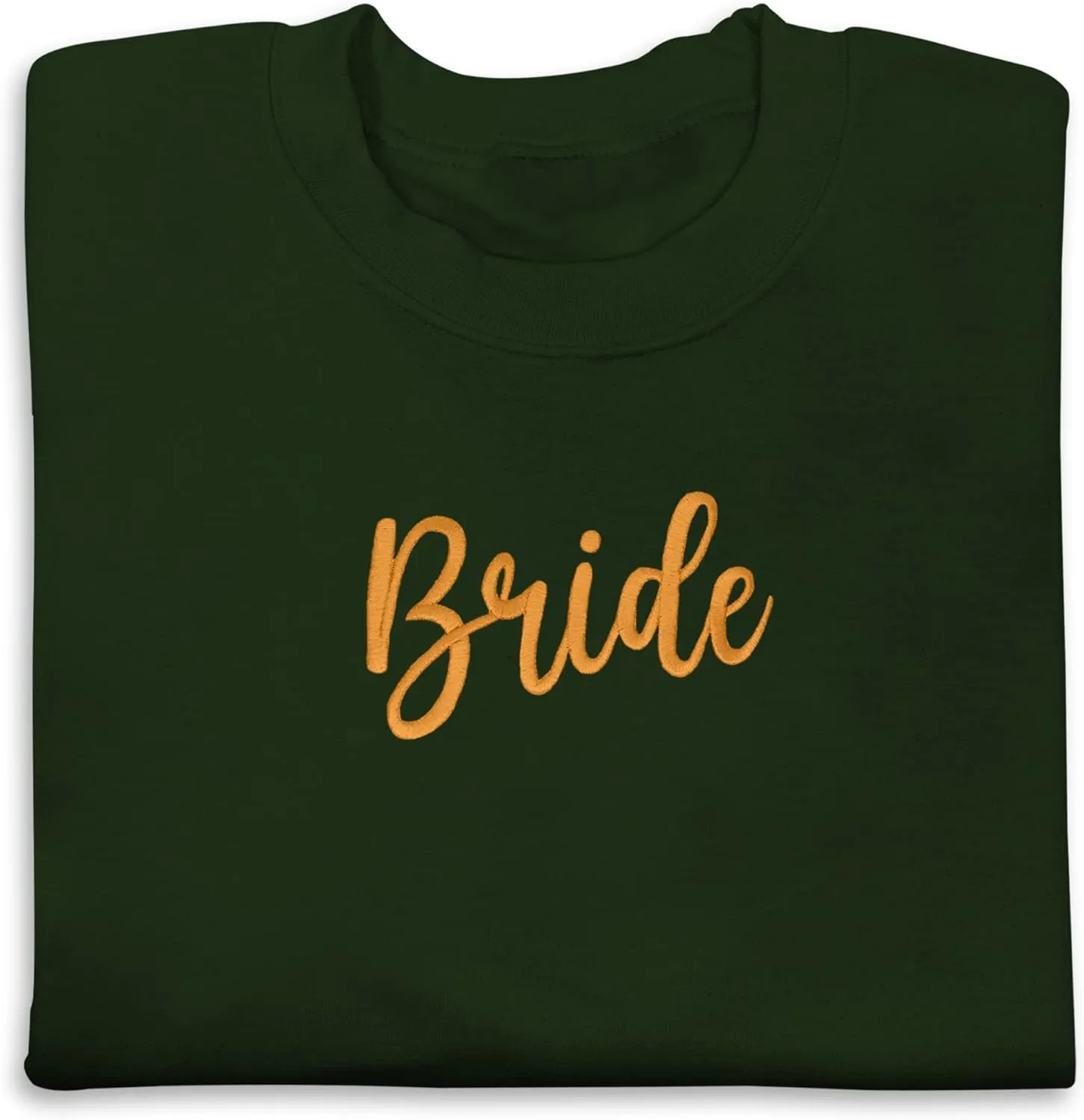 Personalized Embroidered Sweatshirt Custom Name Sweatshirt Bride Wifey Sweatshirt