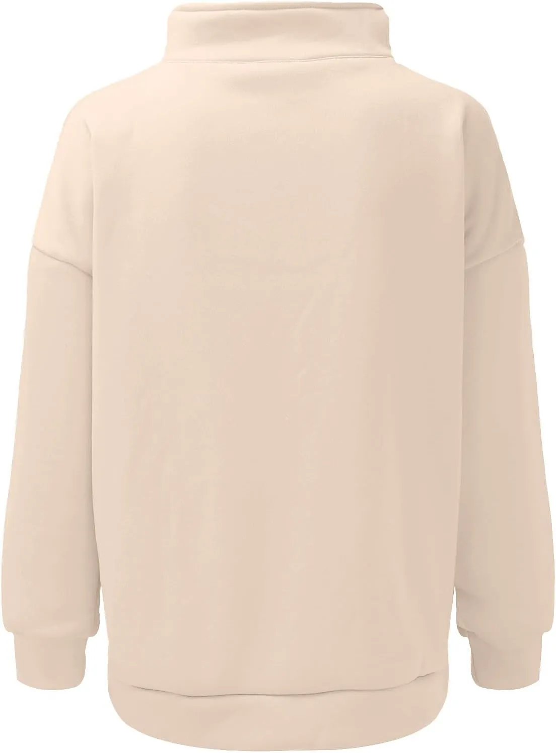 Quarter Zip Pullover Women Half Zip Pullover Women Sweatshirt Oversized Sweatshirt Long Sleeve Shirts for Women Top