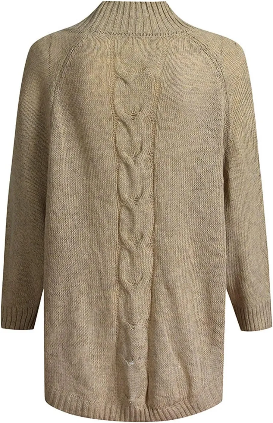 Ribbed Knit Sweaters for Women Long Sleeve Turtleneck Sweater Winter Fashion Tops Solid Color Sweater Blouse