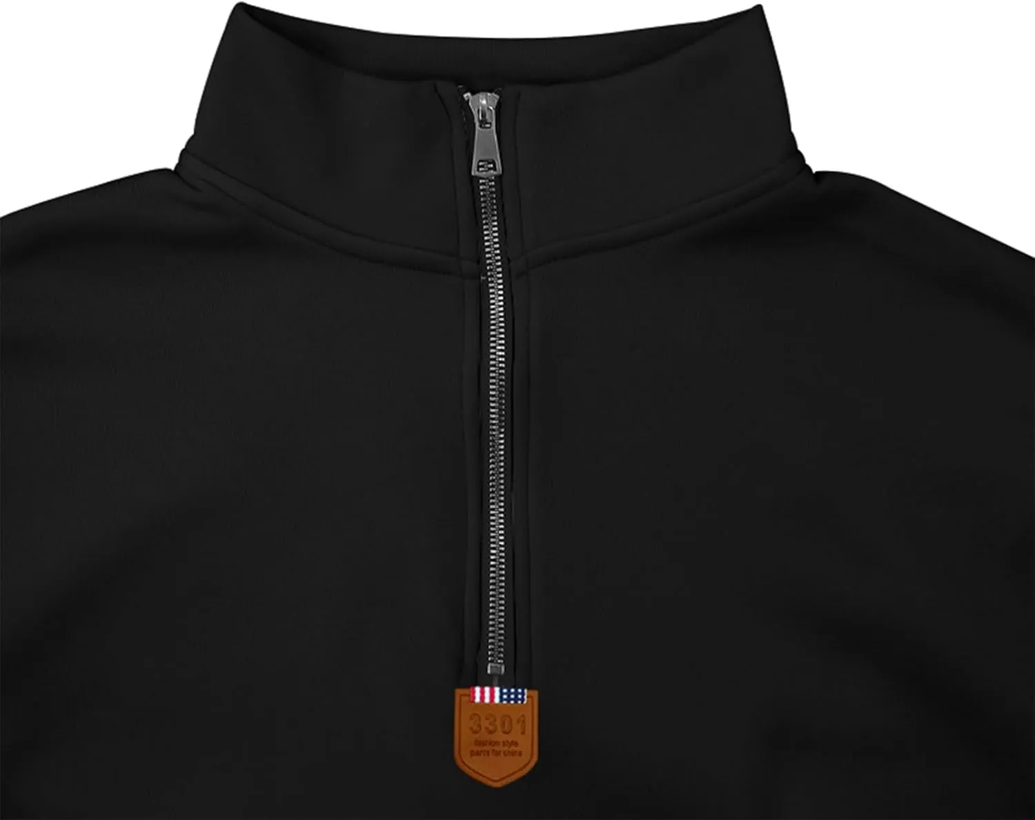 RTTUIOP Mens 1/4 Zip Pullover Fleece Western Sweaters Work Pullover Long Sleeve Solid Warm V Neck Quarter Zip Pullovers