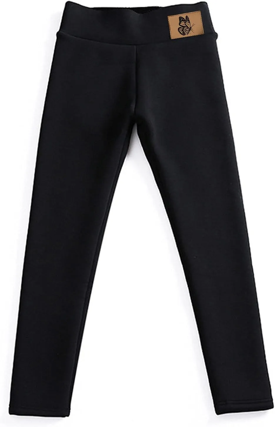 sdbrld Fleece Lined Leggings Women Soft Thermal Pants High Waist Tummy Control Stretchy Warm Thick Sherpa Winter Tights Pants
