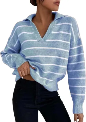 SHAOBGE Womens Sweaters Crop Half Zip Pullover Women Over Sized Sweaters Trendy Clothing for Women