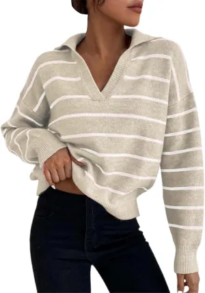 SHAOBGE Womens Sweaters Crop Half Zip Pullover Women Over Sized Sweaters Trendy Clothing for Women