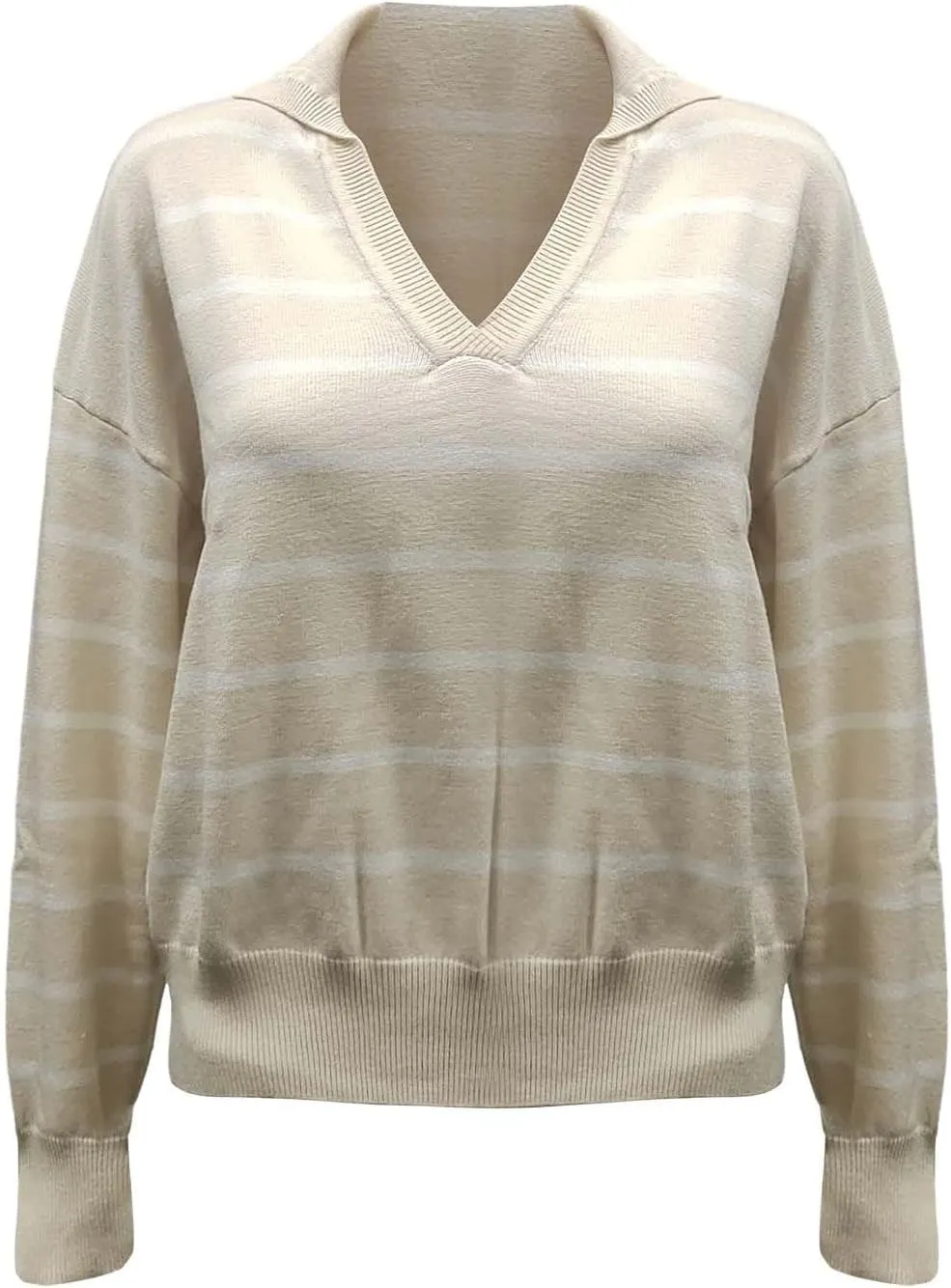 SHAOBGE Womens Sweaters Crop Half Zip Pullover Women Over Sized Sweaters Trendy Clothing for Women