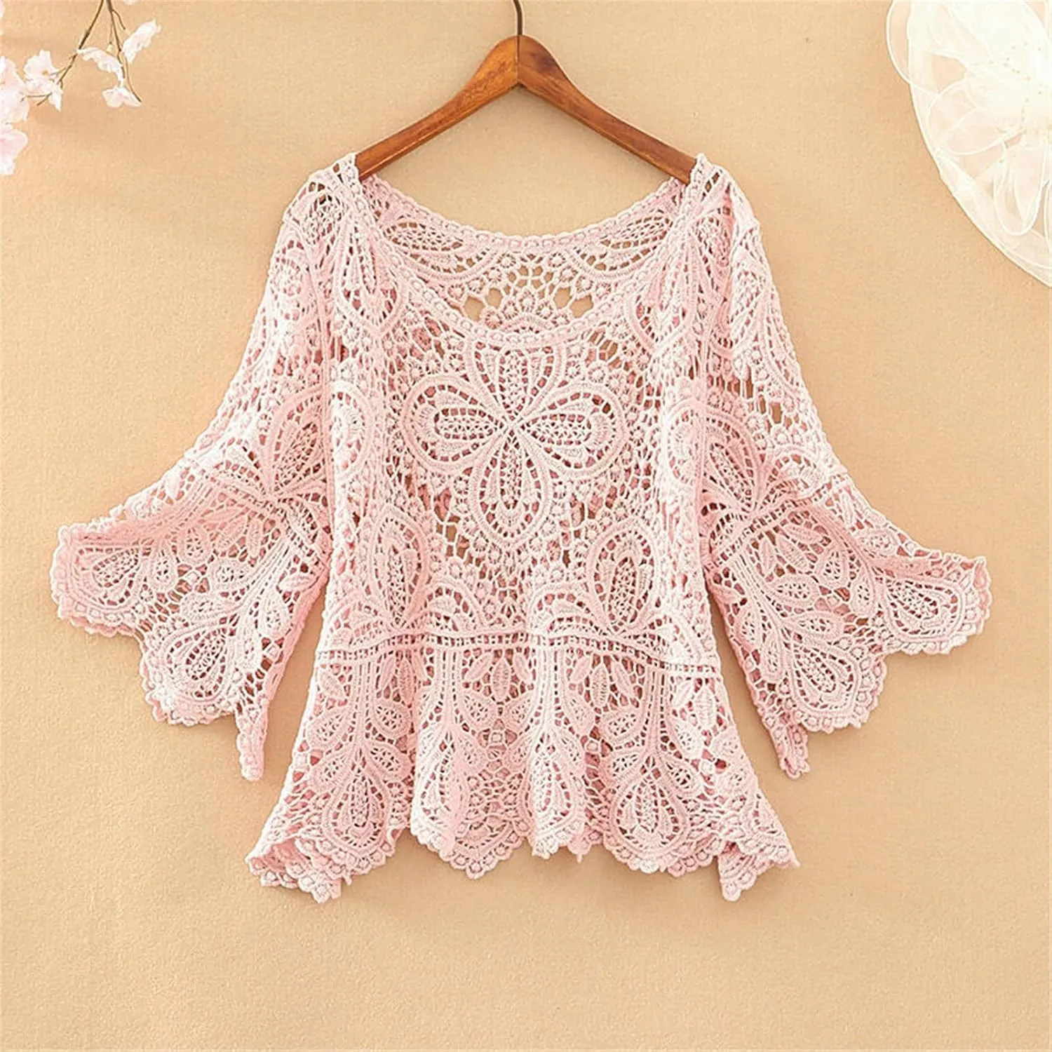 SHAOBGE Womens Sweaters Long Sleeve Tops for Women Casual Fall Fall Going Out Tops Beige Sweaters for Women