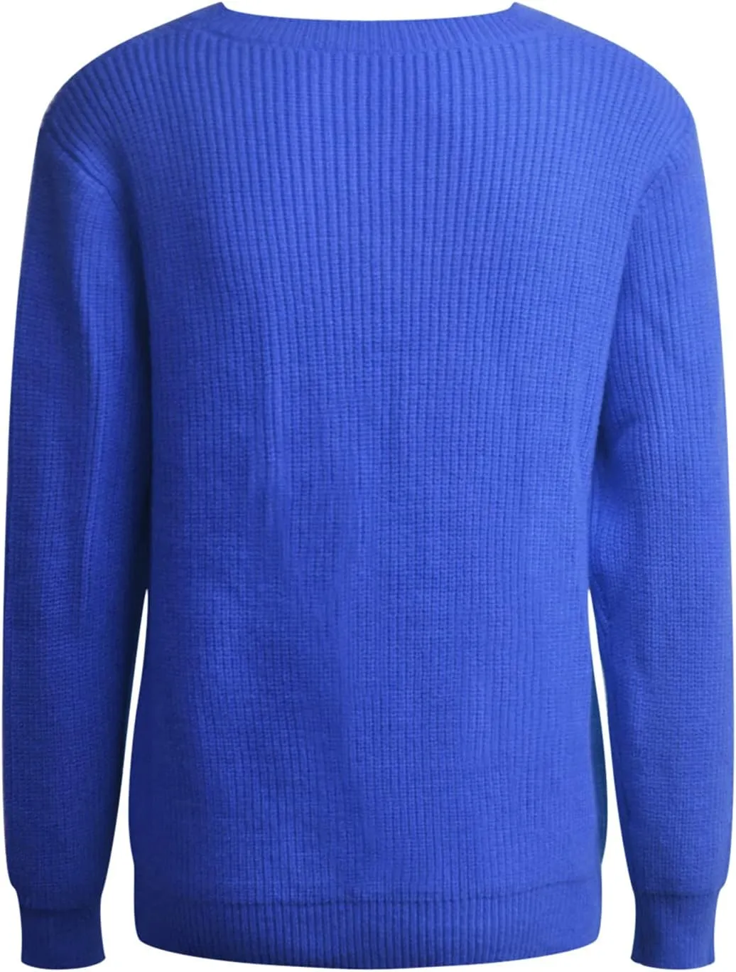 SHAOBGE Womens Sweaters Striped Polo Sweater Black Cropped Sweater Chenille Crewneck Sweater Womens
