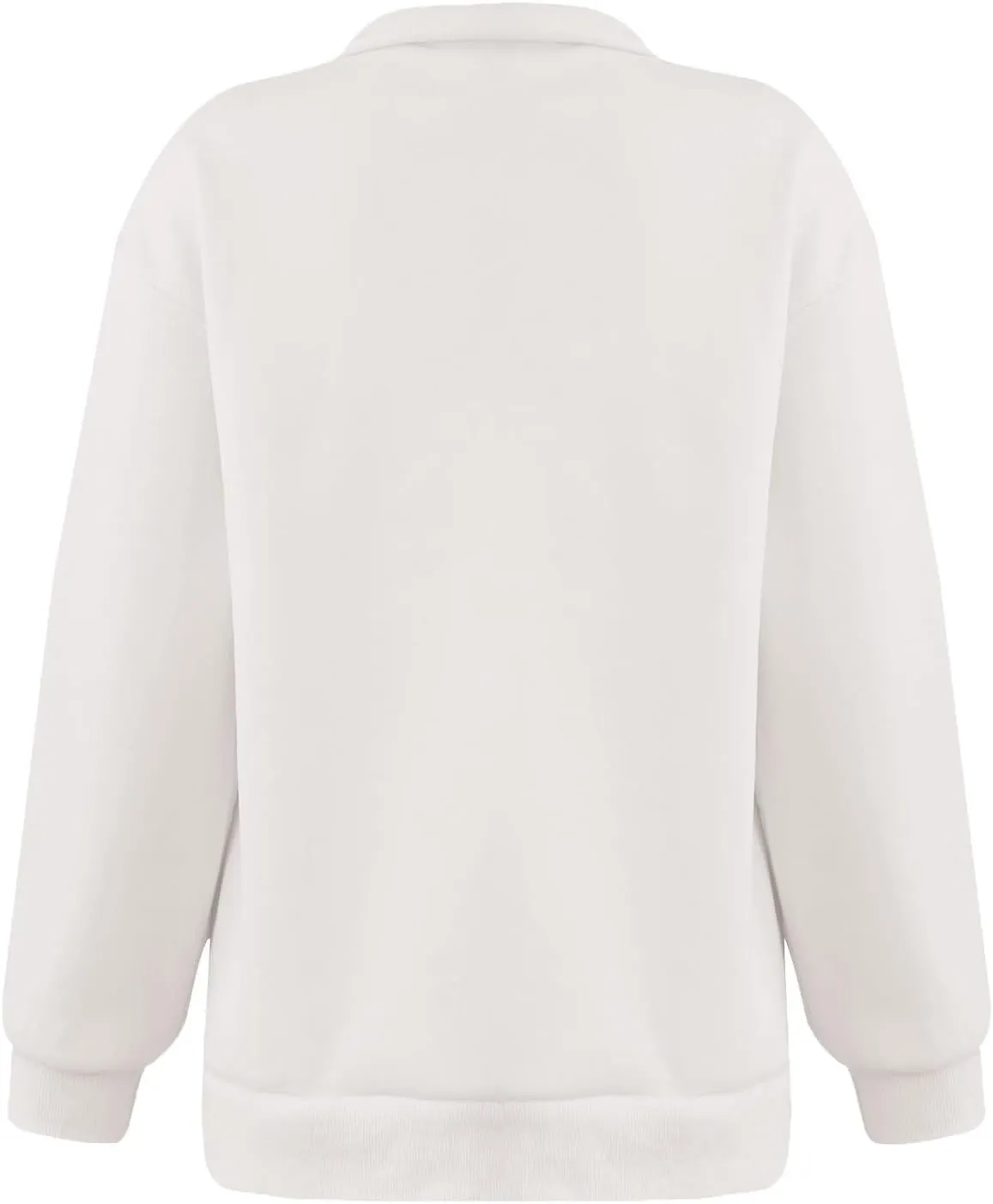 slqdgmryz Quarter Zip Pullover Women Fleece Oversized Sweatshirt 1/4 Zipper Drop Shoulder Cute Sweatshirts for Teen Girls