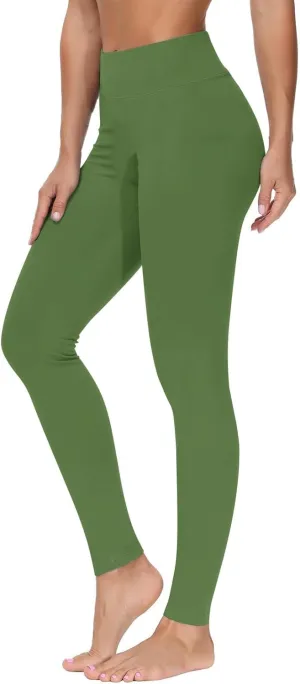 Soft Workout Leggings Women High Waisted Yoga Pants Yoga Exercise Pants Sport Comfortable Jogger Casual Pant Leggings