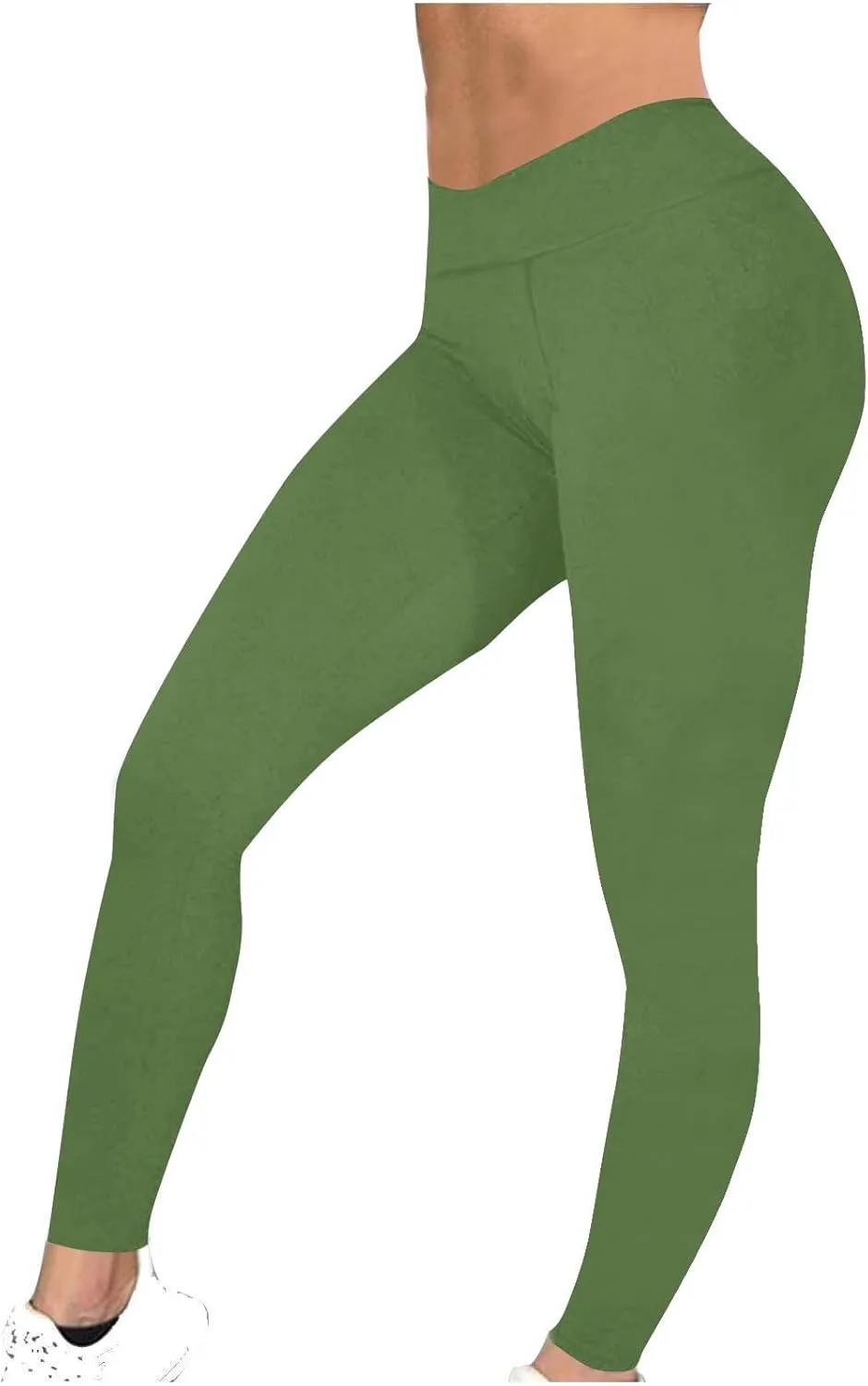 Soft Workout Leggings Women High Waisted Yoga Pants Yoga Exercise Pants Sport Comfortable Jogger Casual Pant Leggings