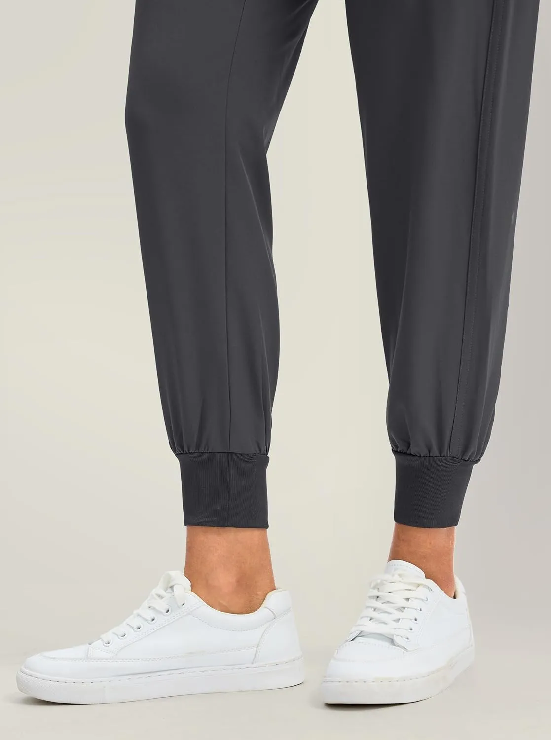Soothfeel Women's Joggers with Zipper Pockets Lightweight Running Gym Travel Casual Workout Athletic Joggers Pants for Women