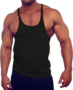 Sport Tank Tops for Men Casual Sleeveless Muscle T Shirts Gym Bodybuilding Moisture Wicking Workout Sweat Shirt Vests