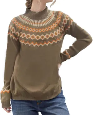 Striped Sweater for Women Striped Color Block Cable Knit Sweaters Spring Long Sleeve Crew Neck Loose Pullover Tops